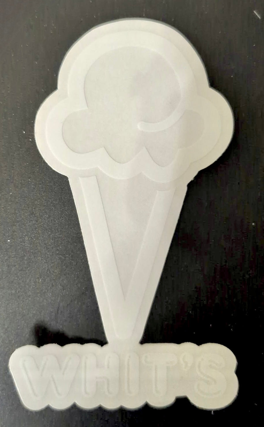Whit's Cone Sticker